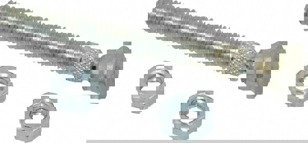 3/8-16 Carbon Steel Swivel Foot Tip Clamp Spindle Assembly